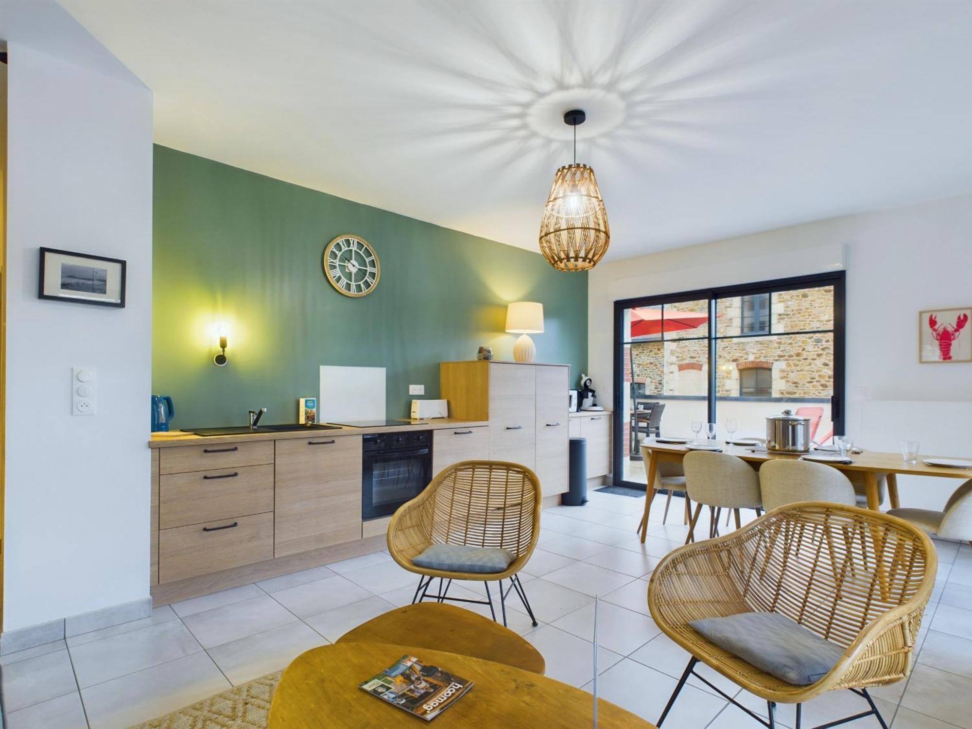 50M De La Plage - Terrasse - 3 Adultes Et 3 Enfants Pleneuf-Val-Andre Exterior photo